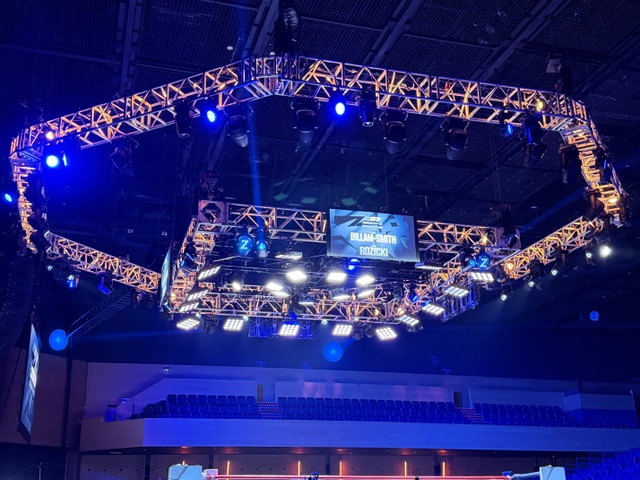 Sky Sports and Zuffa Boxing's event at Bournemouth International Centre